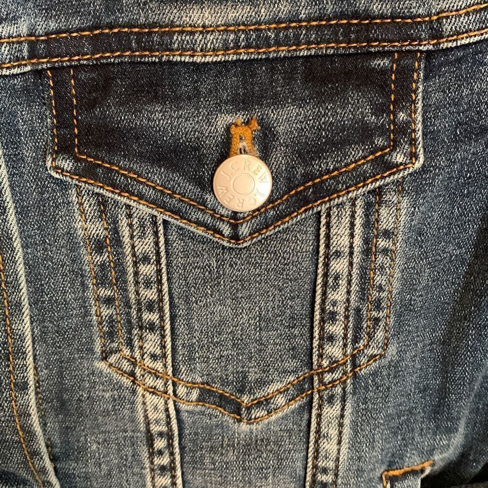 J  Crew Jean Jacket - Picture 3 of 6